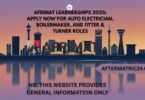 AFRIMAT LEARNERSHIPS 2025: APPLY NOW FOR AUTO ELECTRICIAN, BOILERMAKER, AND FITTER & TURNER ROLES